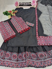 Sindhu Glamour - 4pc