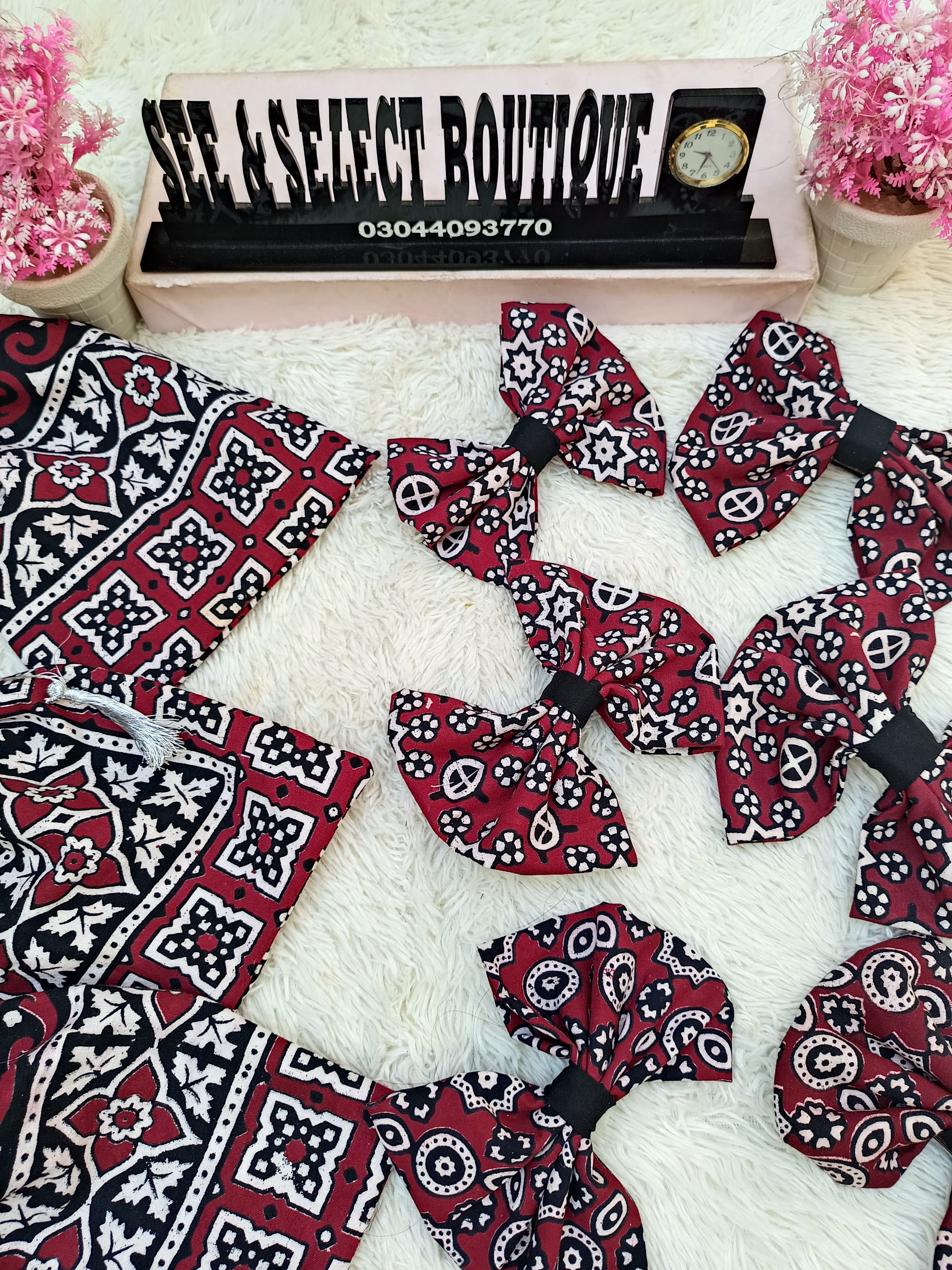 Bow Clips - Potli Bags