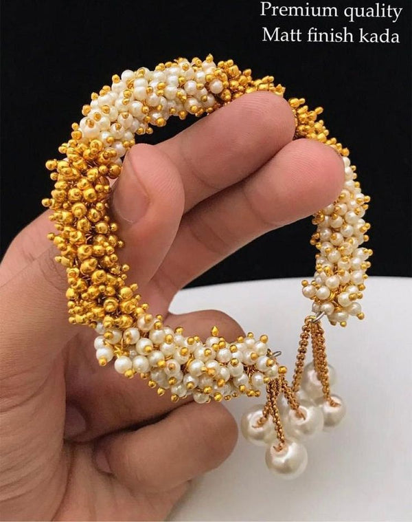 Gajra Bracelet Set - Golden Premium