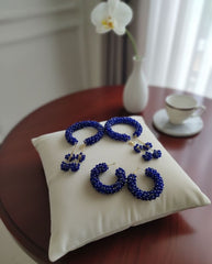 Gajra Bracelet and Earring Set