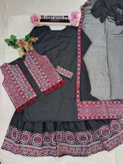 Sindhu Glamour - 4pc