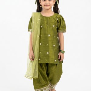 Anarkali Farshi Mahandi - 3Pc