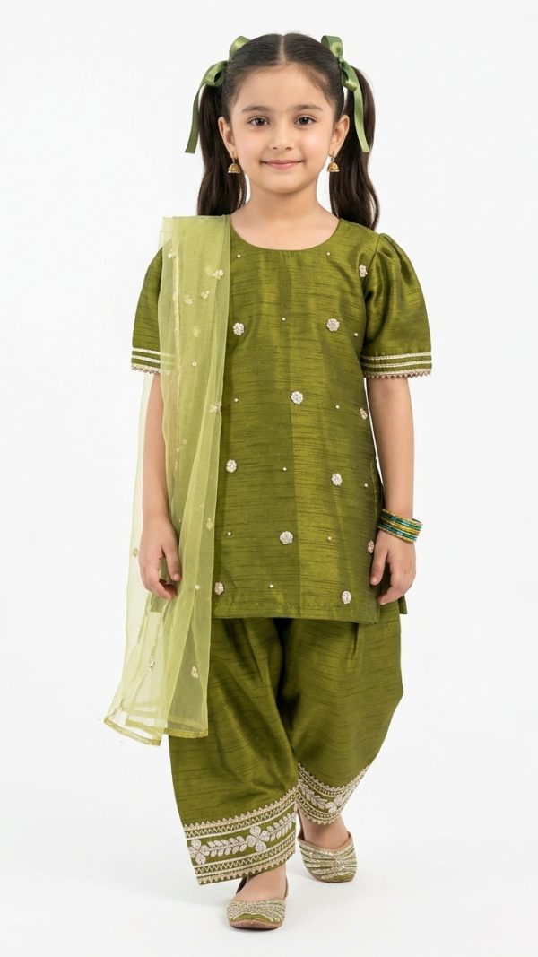 Anarkali Farshi Mahandi - 3Pc
