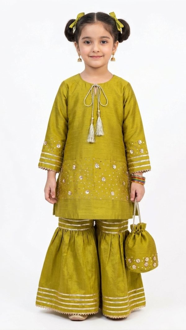Dholki Gharara - 4Pc