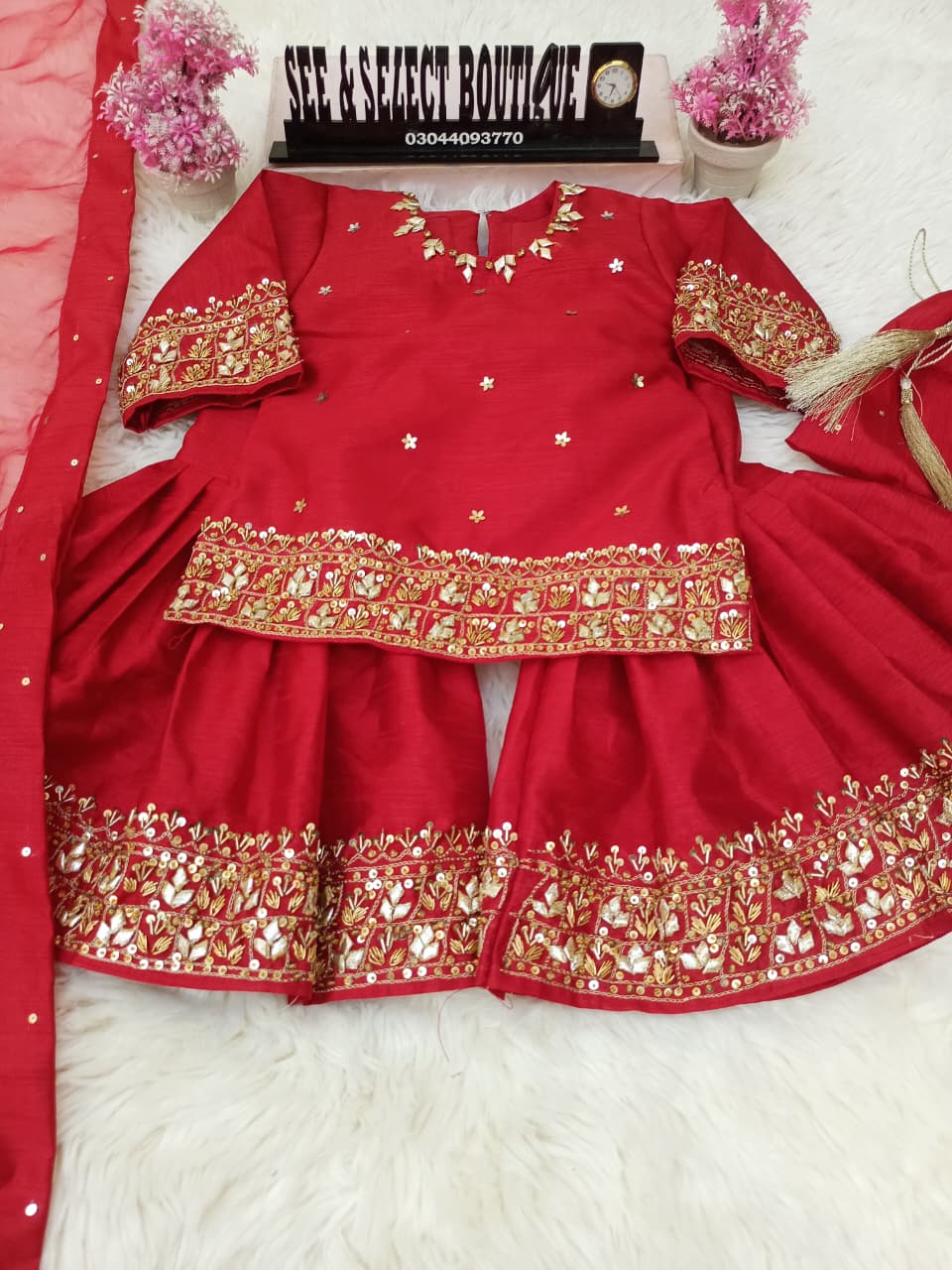 Red Rose 4 pc 4